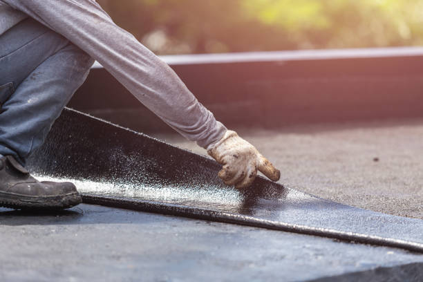 Professional Waterproofing technician working in Swanton, OH